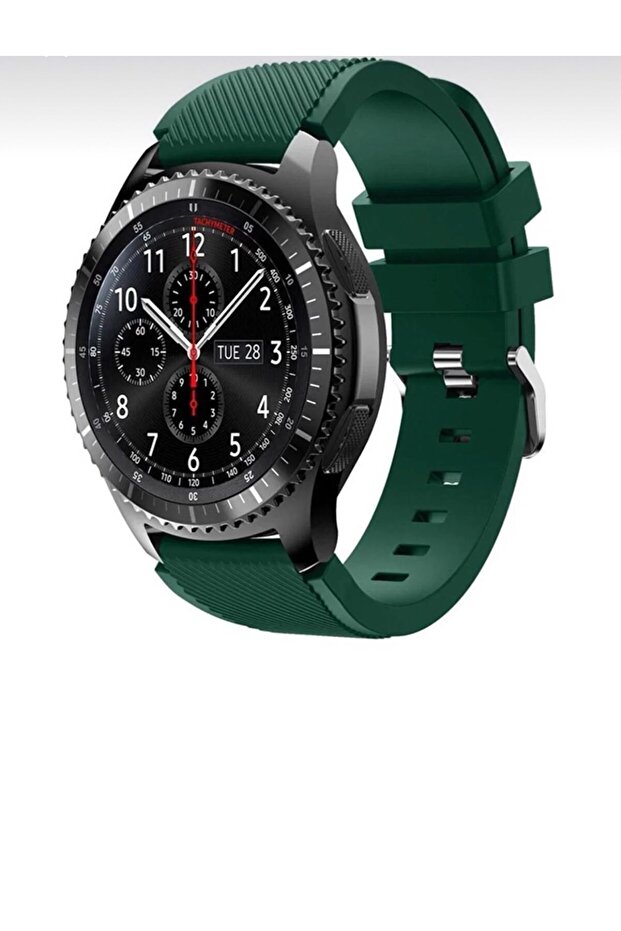 حزام سيليكون مسنن متوافق مع Honor Magicwatch2 مقاس 46 مم
