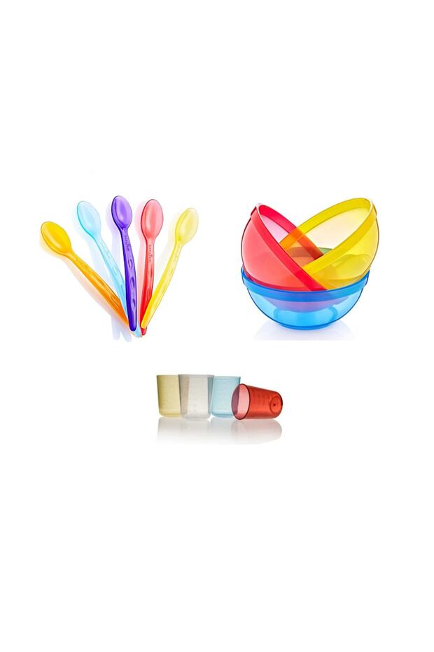 5-Piece Food Spoon 3-Piece Food Bowl 4-Piece My First Cup Food Food Set