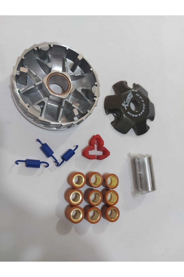 50/80cc Ön Debriyaj Varyatör Performans Set Tk. Hız Artırıcı 9 Galet - 3