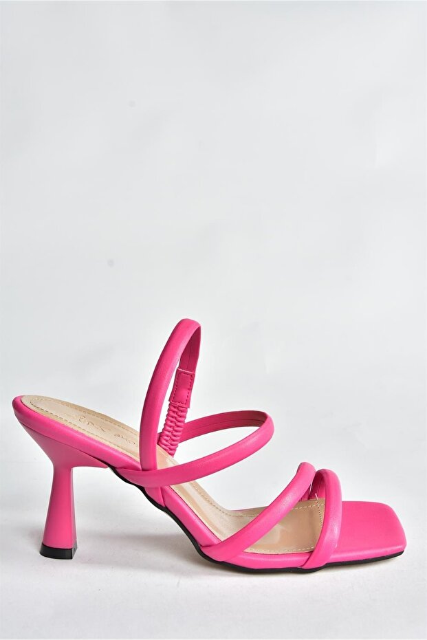 Fukszia vékony sarkú női cipő P404471009 - 6