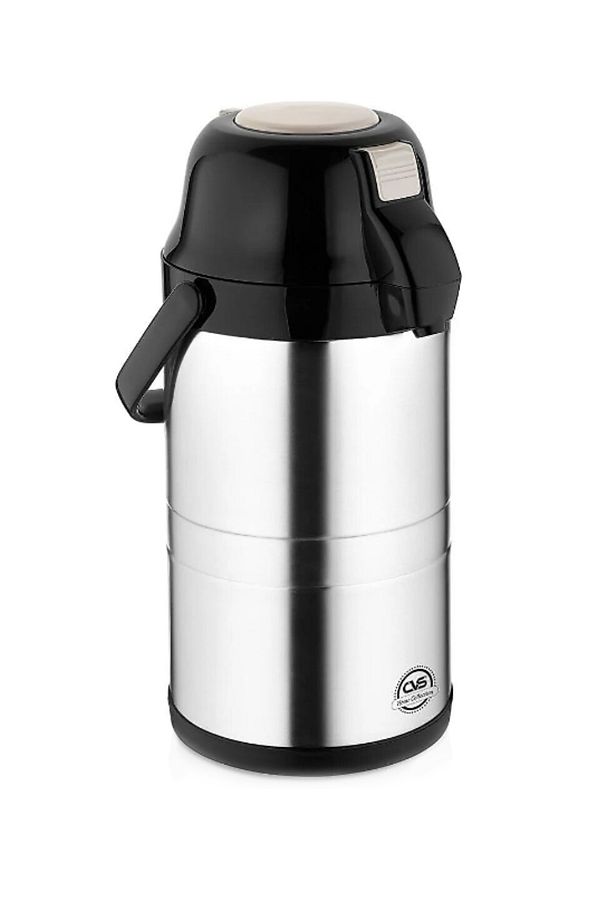 Dn 3512 Inox Gövde Çelik Termos 3.5 Litre - 1