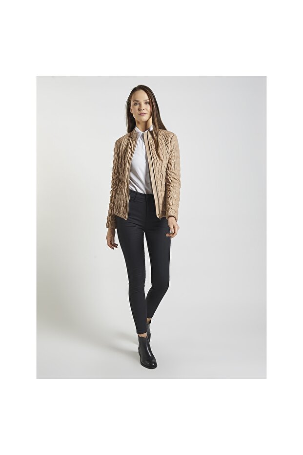 Kadın Fernanda Deri Mont - 2