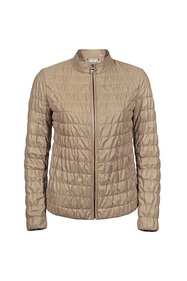 Kadın Fernanda Deri Mont - 3