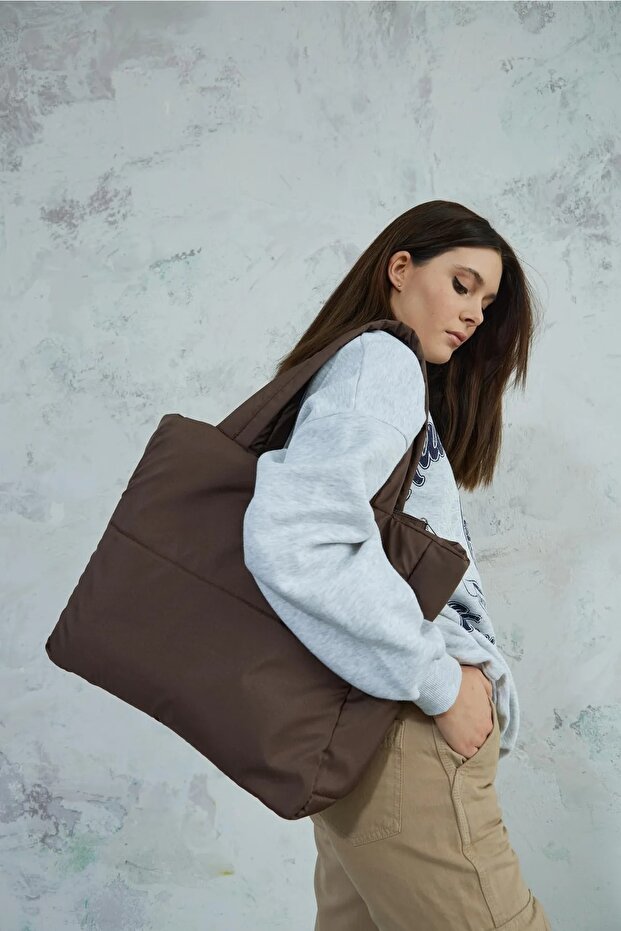 Puf Kumaş Çanta Napoli - 3