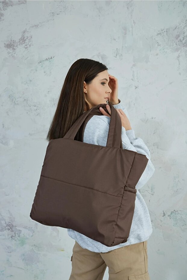 Puf Kumaş Çanta Napoli - 4