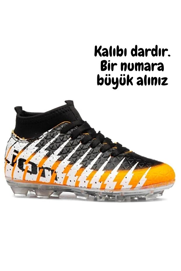 1453 Orange Mustard Football Boots