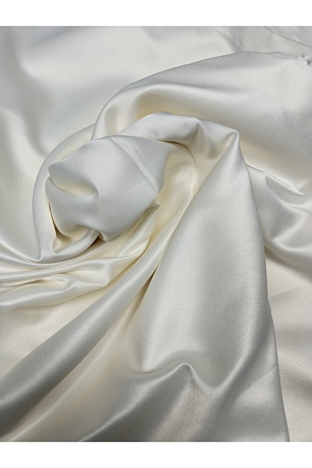 Satin Sunshade Curtain Cream Sunshade
