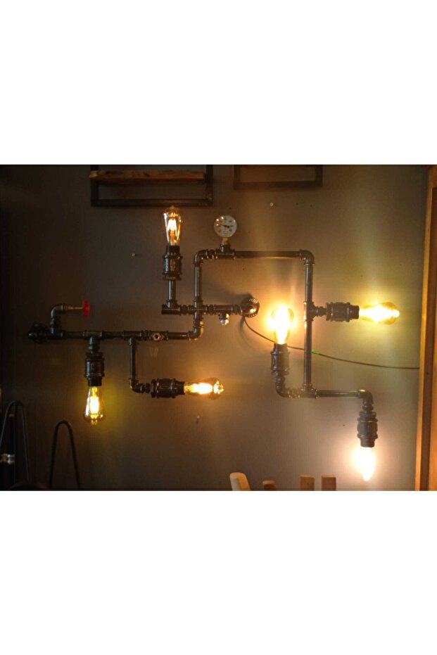 Su Borusu Tasarım Duvar Apliği - 2