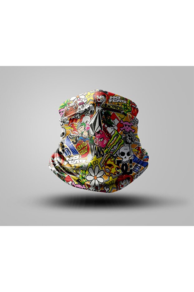 Biker Multi-Purpose Outdoor Neck Collar Unisex Bandana
