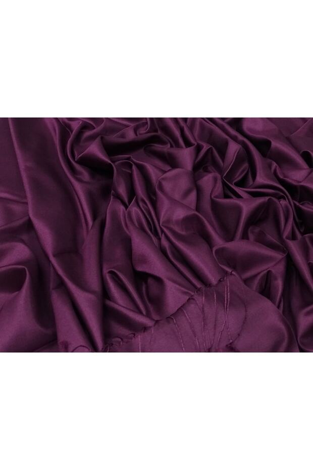 Ipek Şal % Yüz Ipek - Mürdüm - 3