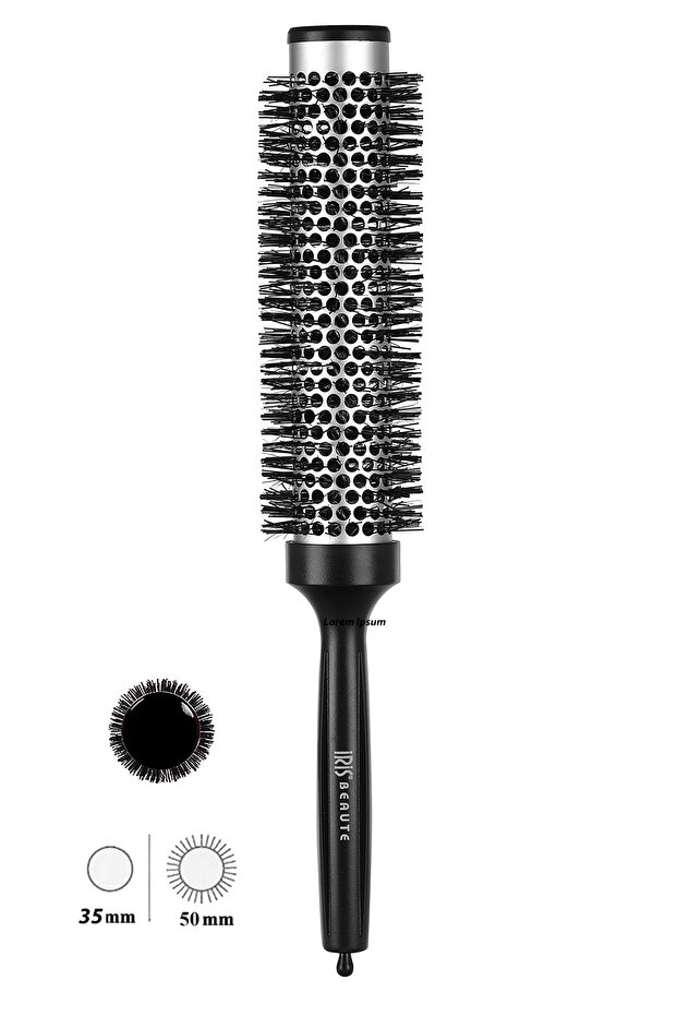 Metal Thermal Extra Long Broken Blow Dry Brush 35 mm 51129