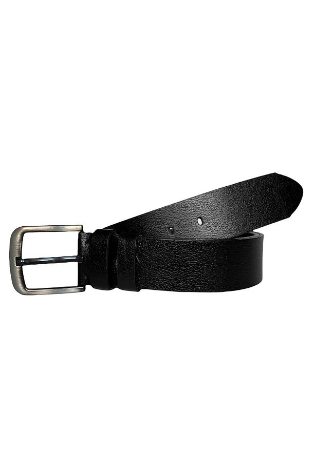 %100 Hakiki Tek Parça Kaliteli Deri 2'li Set Siyah, Koyu Kahverengi 4.5 Cm Kot Kemeri=2li-go-1111-22 - 3