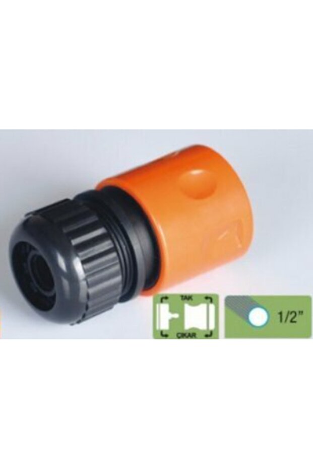 Jack 1/2'' Automatic Hose Fitting - 2