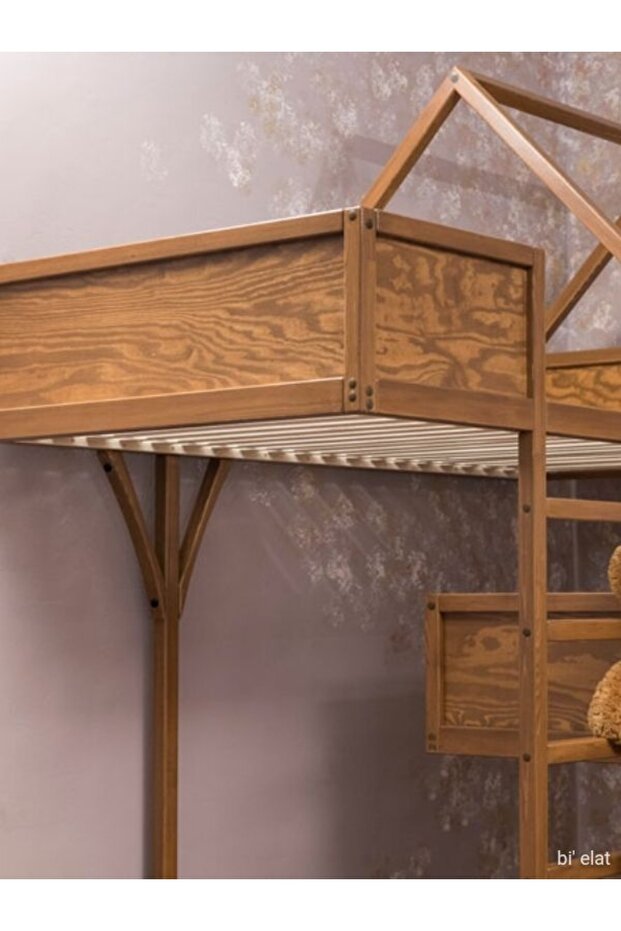 Ağaç Ev Görünümlü Ranza - 4