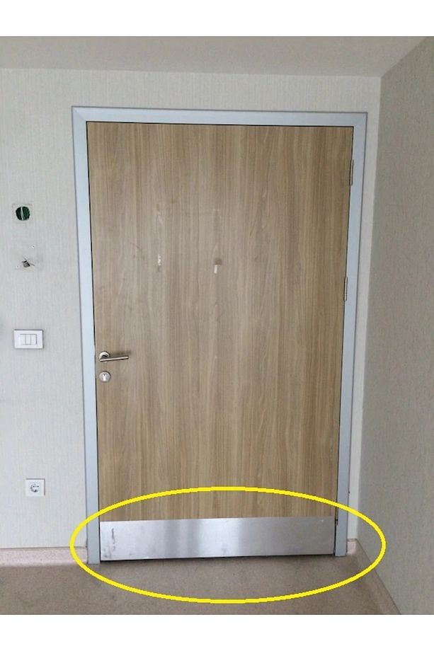 2 Adet - Kapı Altı Koruması Saten - Alaminyum - 1