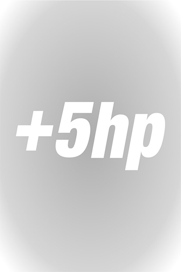 15 X 6 Cm Plus 5 Hp Auto Sticker Car Glass Sticker