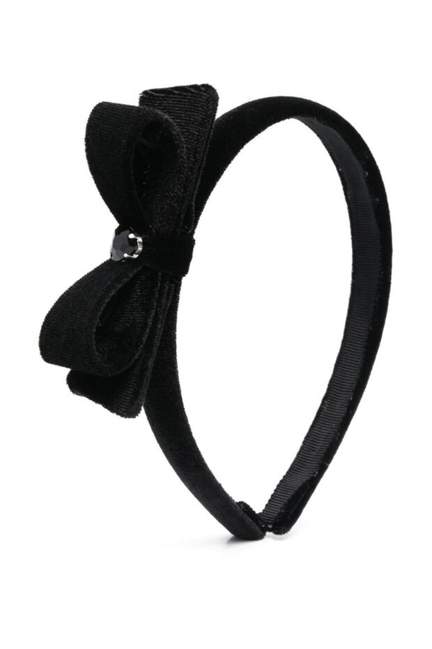 Velvet Bow Tiara