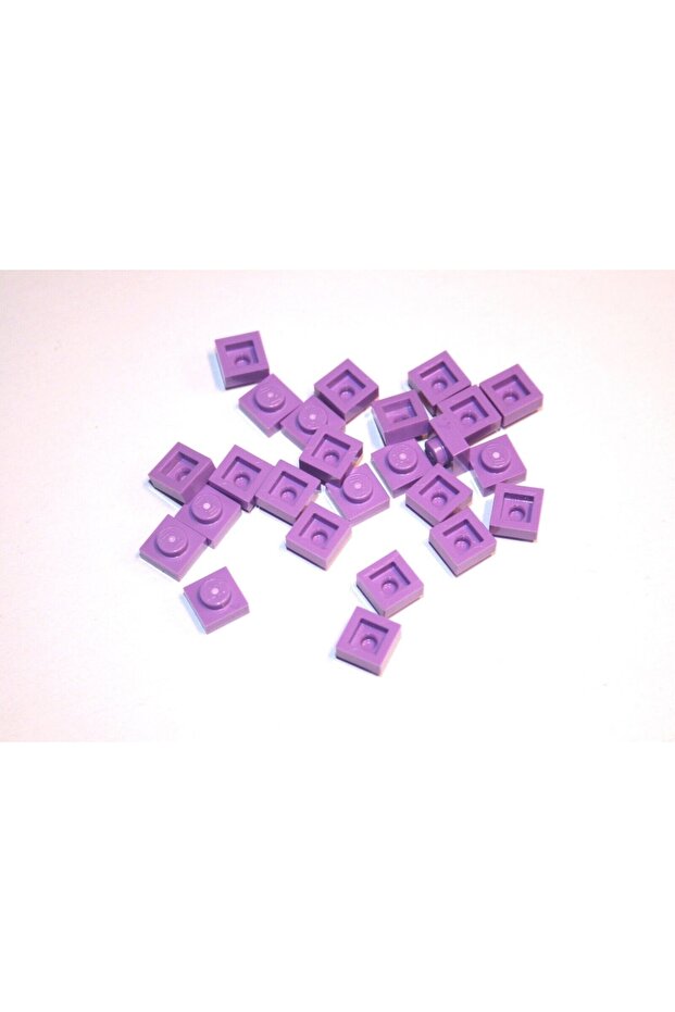 Original Moc Custom Accessory Creator Plate 1 X 1 Flat Brick Lilac 10 Pieces to Ship