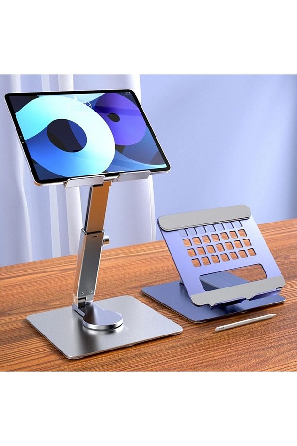 Ipad Air 5/4 Ipad Pro 11/12.9 Ile Uyumlutablet Standı Kademeli Ayarlanabilir 360 Dönebilen - 2