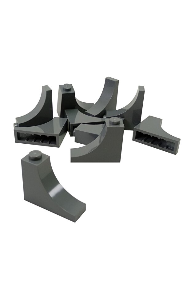 Original Moc Custom Creator Arch 1 X 3 X 2 Inverted Reverse Belt Dark Grey 4 Pcs to Be Sent - 1