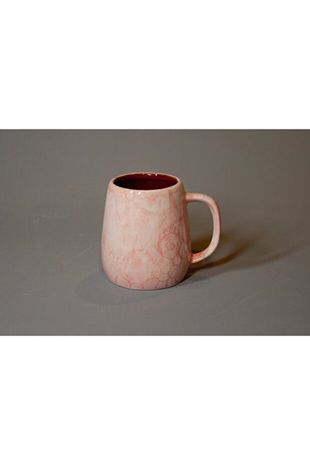 Red Balloon Effect Handled Mug