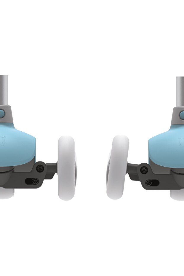 Işıklı Mavi Scooter - 3