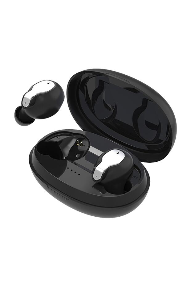 Ios Android Uyumlu  Bluetooth Kulaklık Siyah - 1