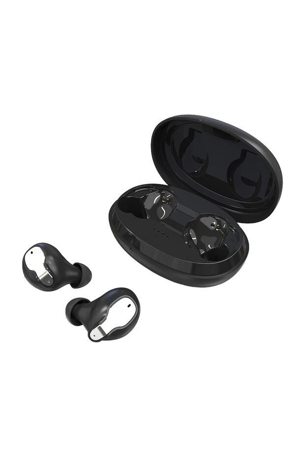 Ios Android Uyumlu  Bluetooth Kulaklık Siyah - 8