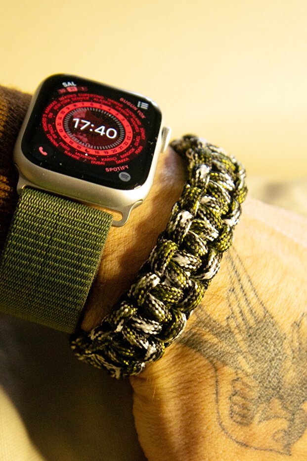 Paracord Camouflage Bracelet 22cm