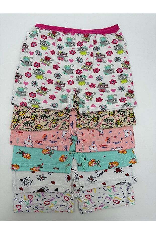Girl's 6-Piece Boxer