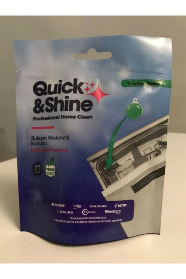 Quick& Shine Kazan Temizleme Tozu Bulaşık Makinesi Kokusu - 2
