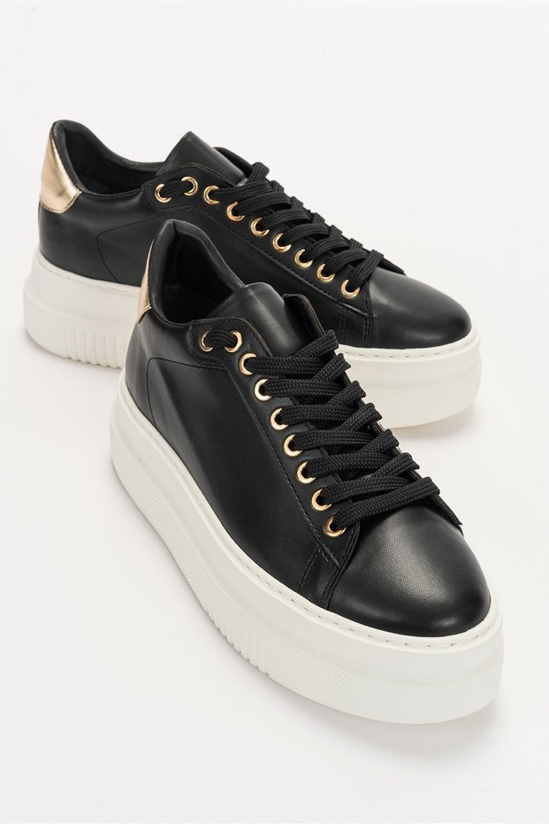 Spes Black Women's Sports Shoes