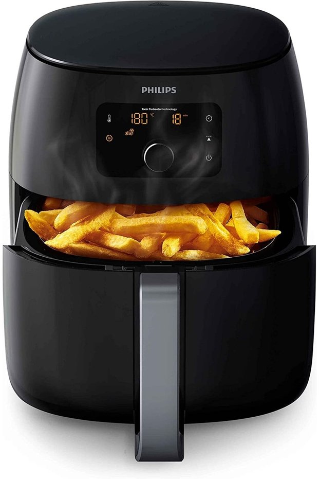 Stainless Steel Airfryer XXL Fryer - 1.4 kg Capacity, 2225 Watt, Hd9650/90