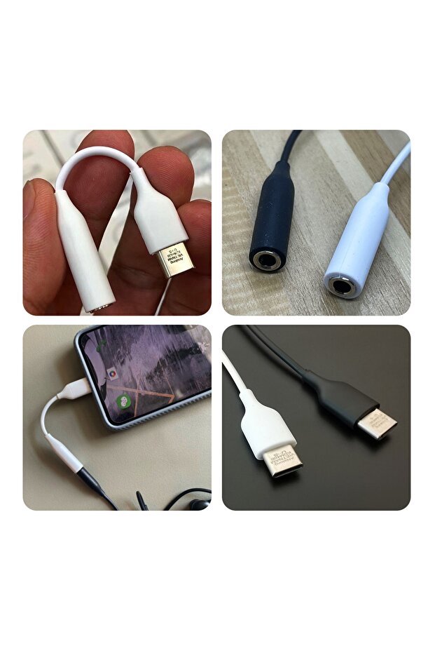 كابل محول سماعة الرأس المتوافق مع النوع C - 2