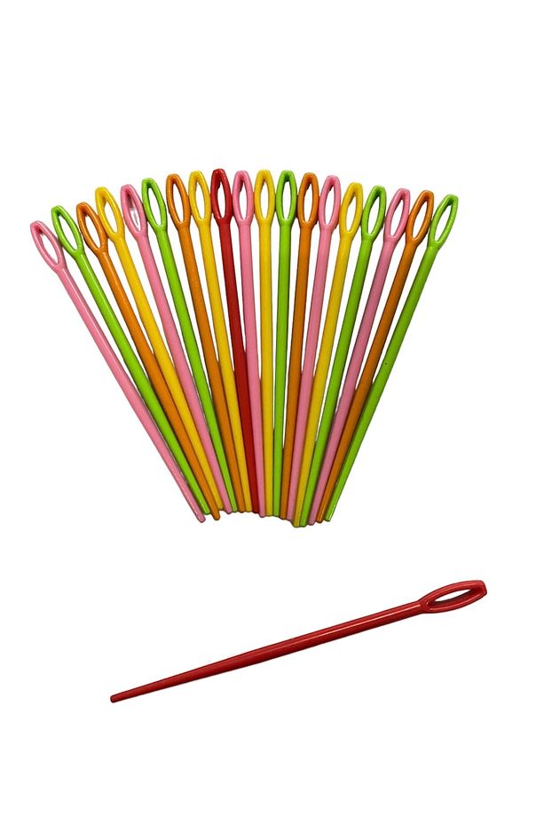 Plastik Yün Iğnesi 20 'li - 1