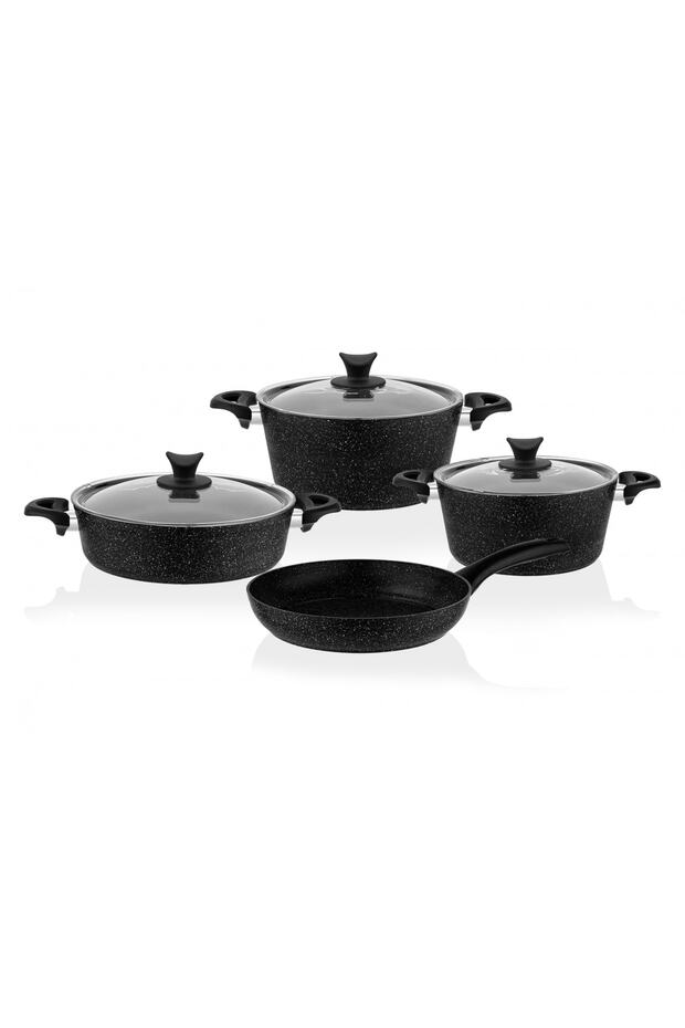 Black Mastercook Cookware Set - 1