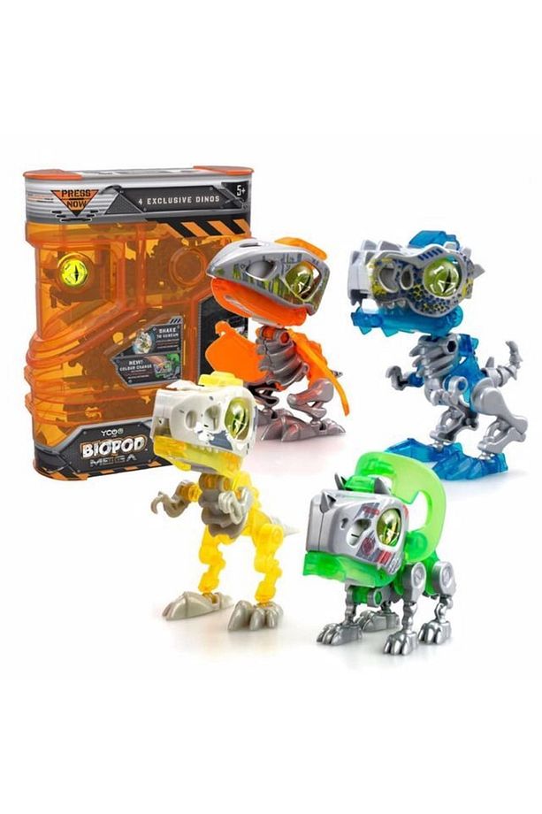 Sürpriz Biopod Mega Exclusive Dinozor Dörtlü Robot - 1