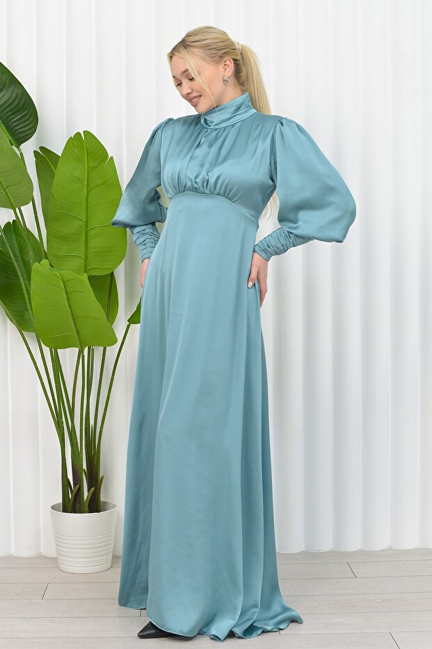 Drapeli Saten Abiye - 3