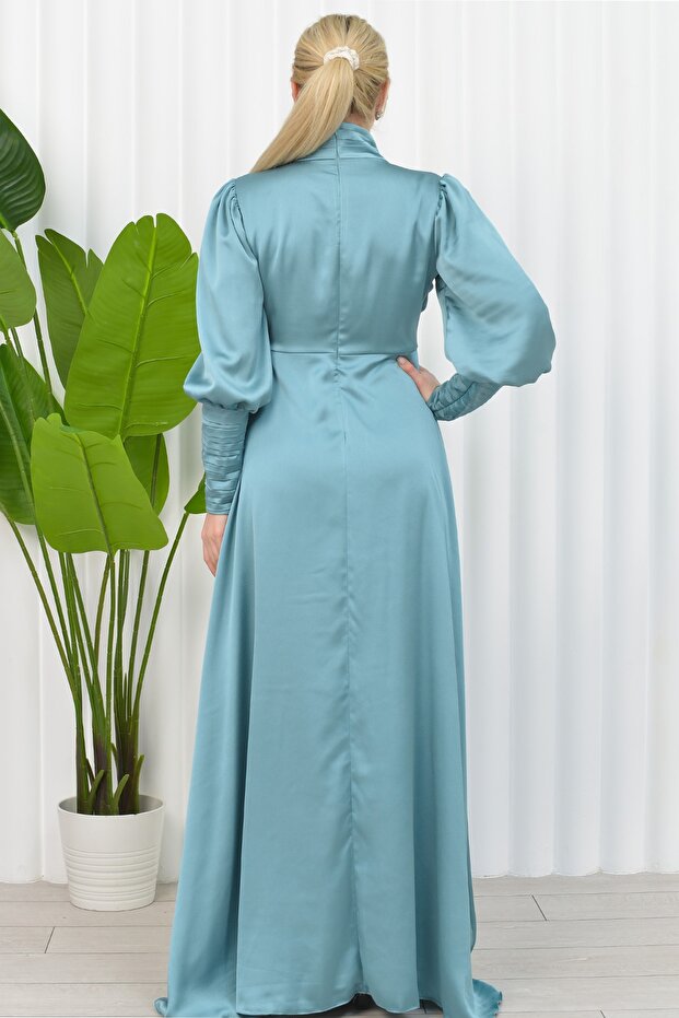 Drapeli Saten Abiye - 6