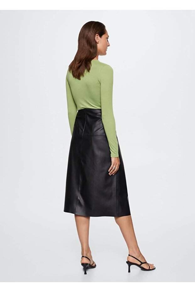 Ince Örgülü Tişört - 4