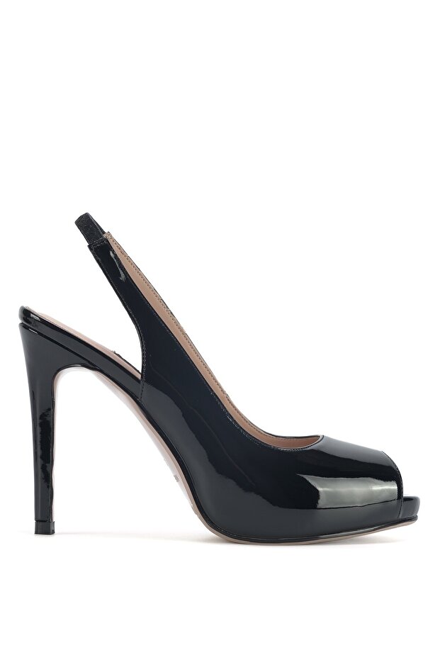 Tunba 2Pr Black Women's Wedge Heel Shoes