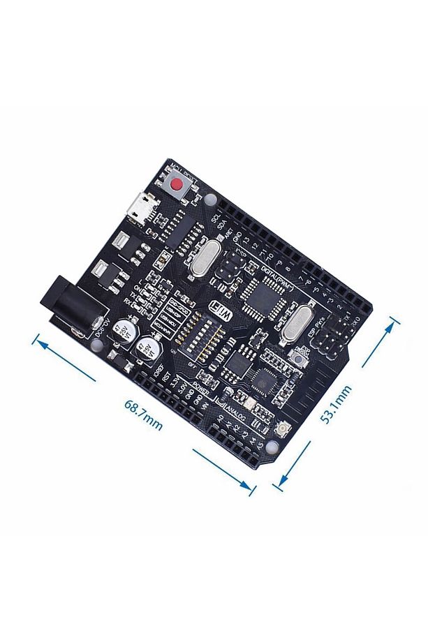 Arduino Uno R3 Wifi Esp8266 Ch340 Micro Usb 32mbit Kablosuz Internet - 2