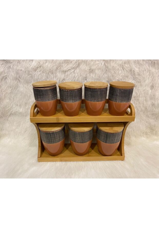 Brie 7 Parça Stantlı Baharat Seti - 2