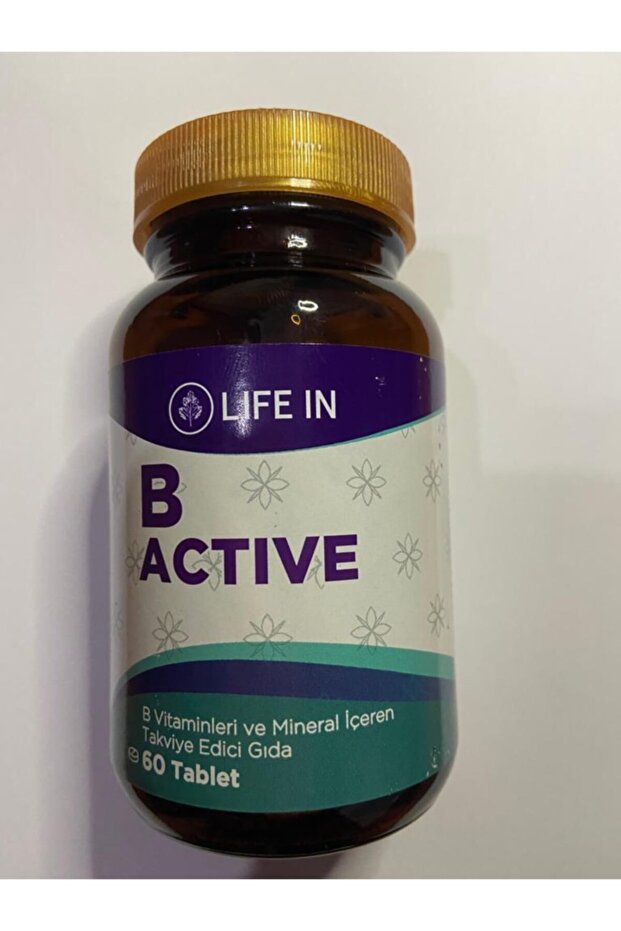 B Active 60 Tablet Ingiliz - 1
