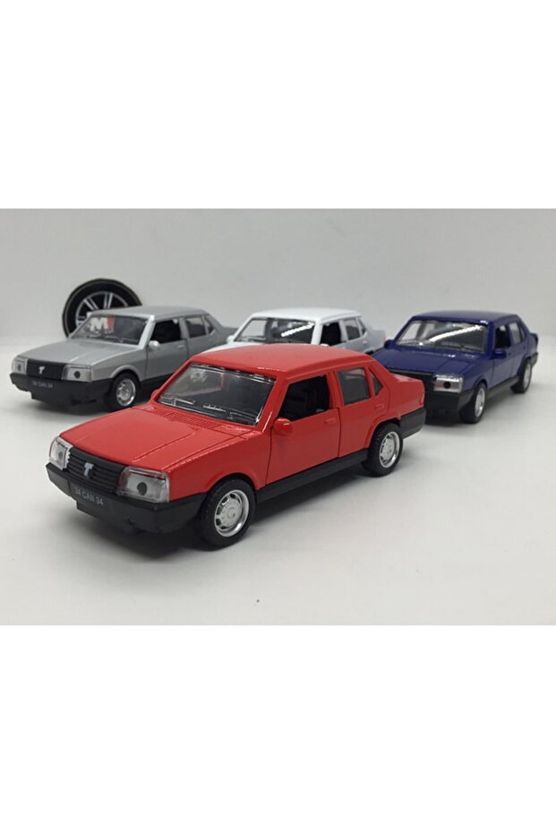 Tofas Şahin 1/32 Scale Metal Car Red
