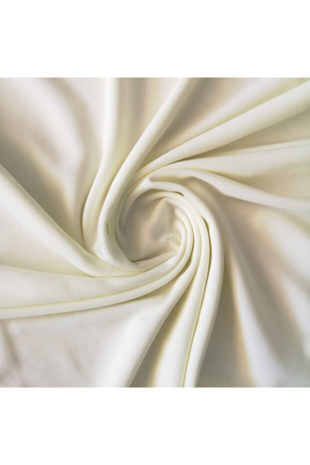 70 Denier Combed Cotton Jersey Lining Fabric Cream