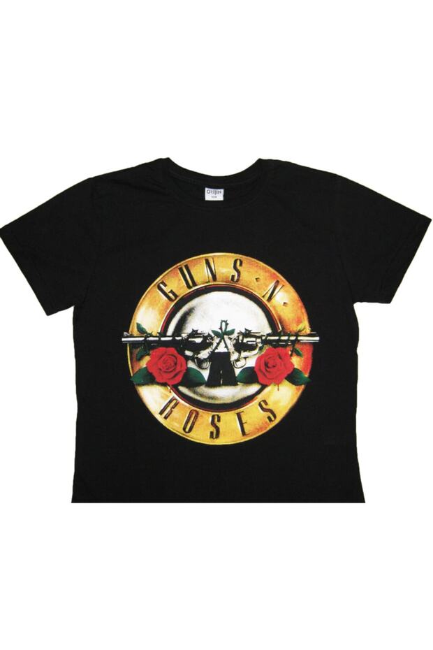 Kids Black Guns N Roses T-Shirt