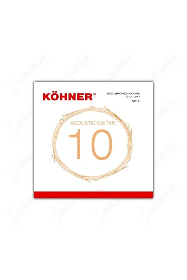 Kh-10 سلسلة جيتار صوتي احترافي 0.10