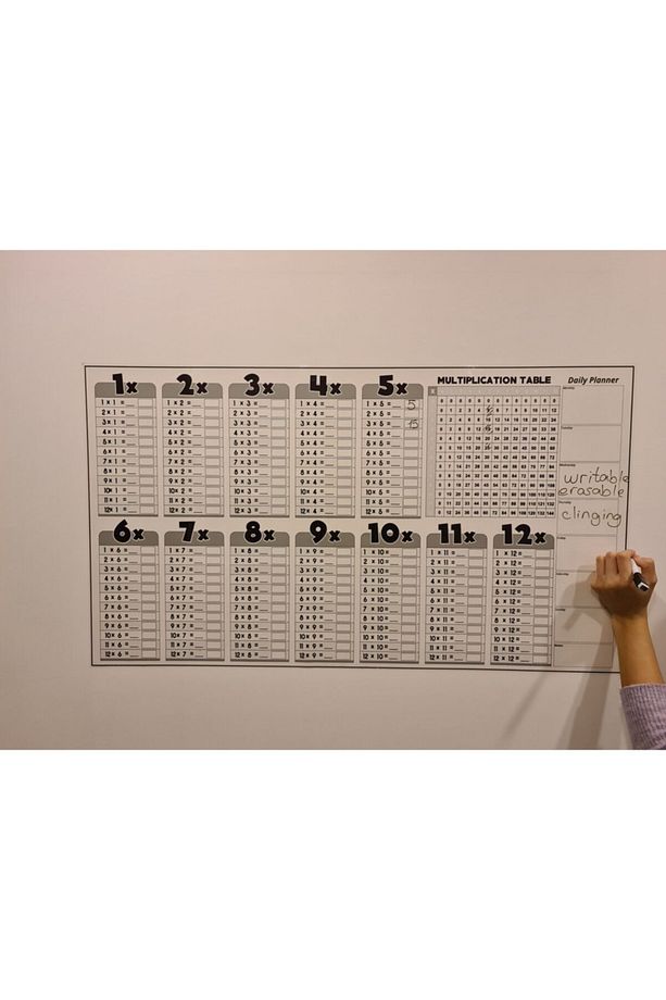 Çarpım Tablosu Sihirli Kağıt Tahta Akıllı Kağıt Tahta 100x56 - 2