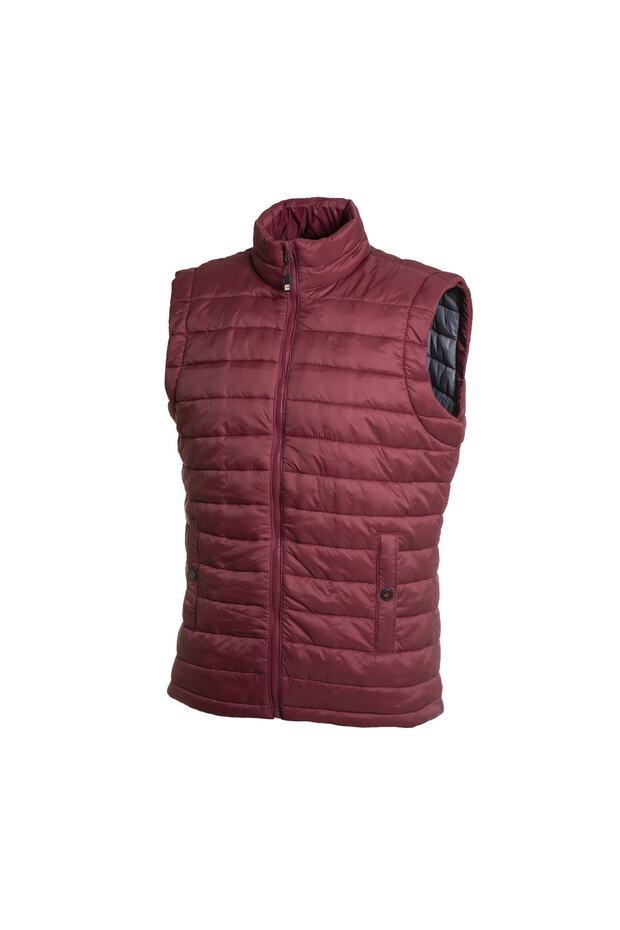 Erkek Bordo  Şişme Yelek - 1